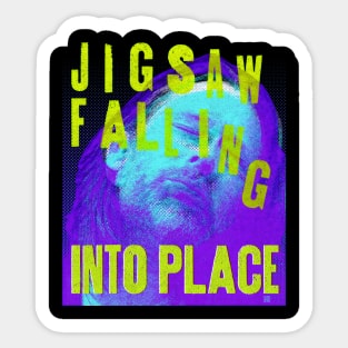 Jigsaw Falling into Place Sticker